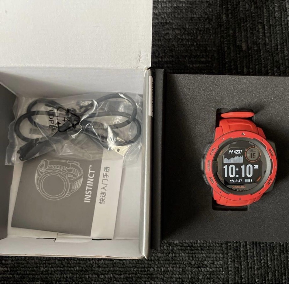 GARMIN Smartwatch Instinct Flame Red