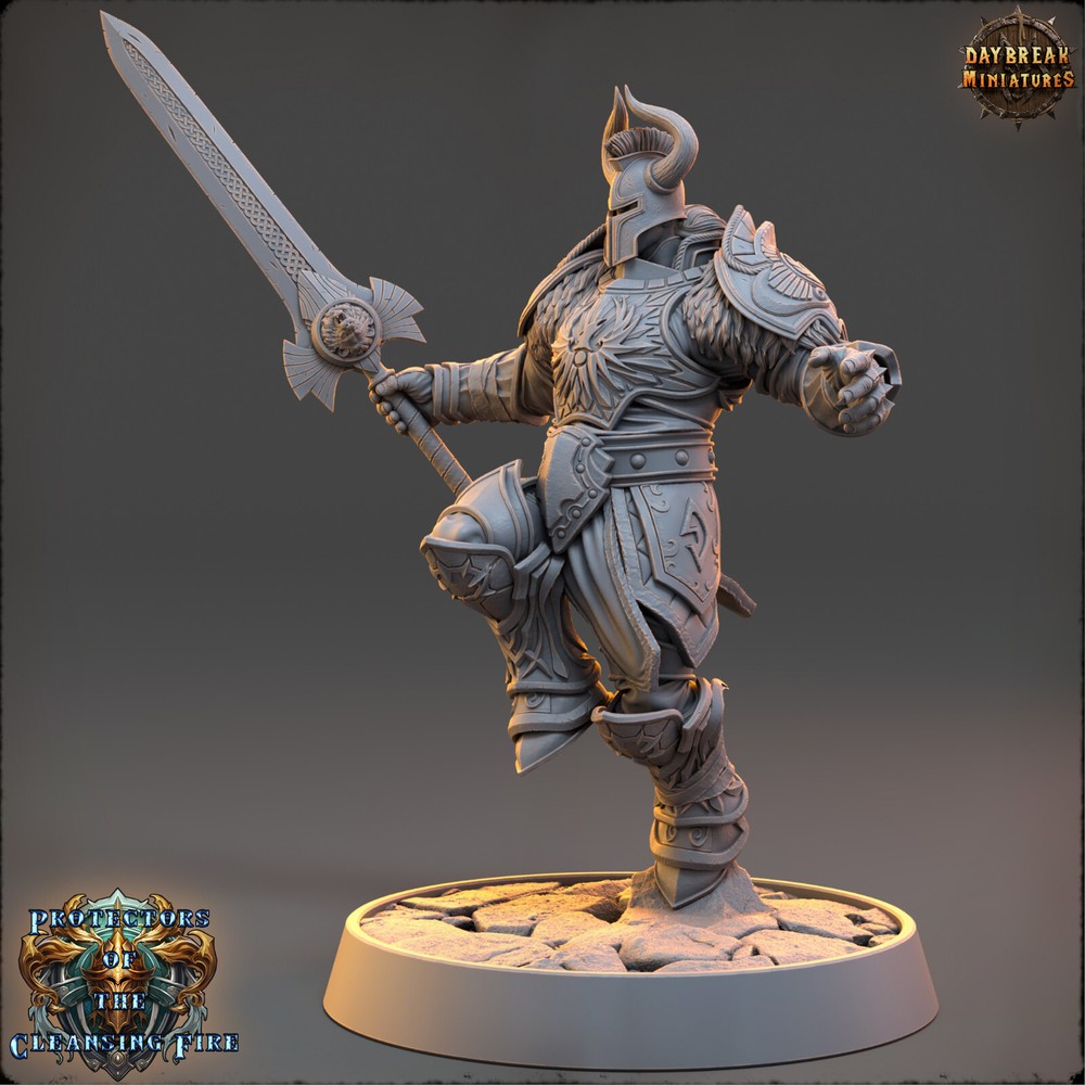 Protector of Fire FrontKnight | DayBreak Miniatures |