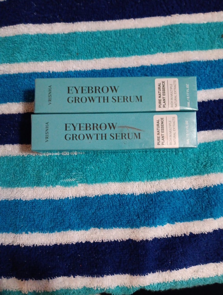 2 Pc. Vrisnha Eyebrow  Growth Serum  5 ML Ea.