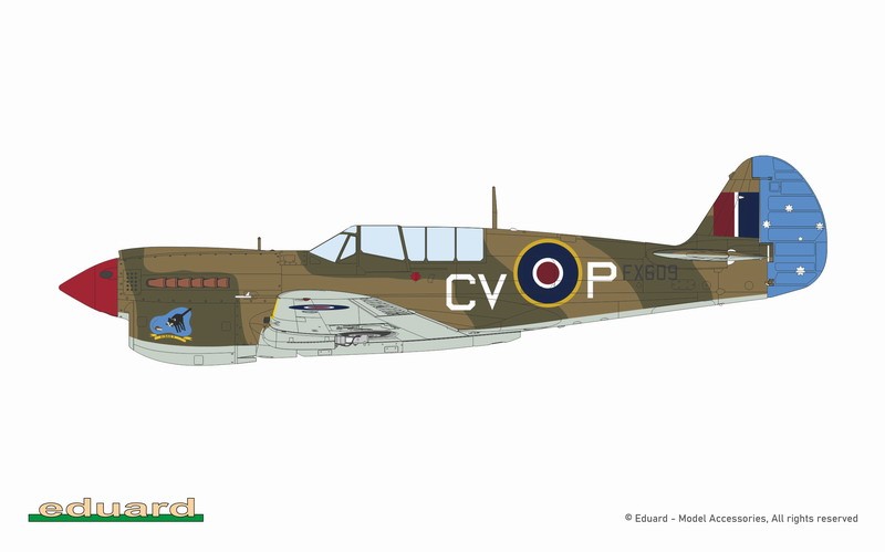 Eduard 1/48 Kittyhawk Dual Combo 11187