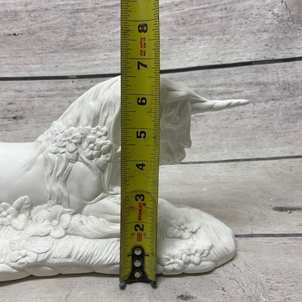Unbranded Ceramic Casting Mold Bisque Unicorn Statue Figurine