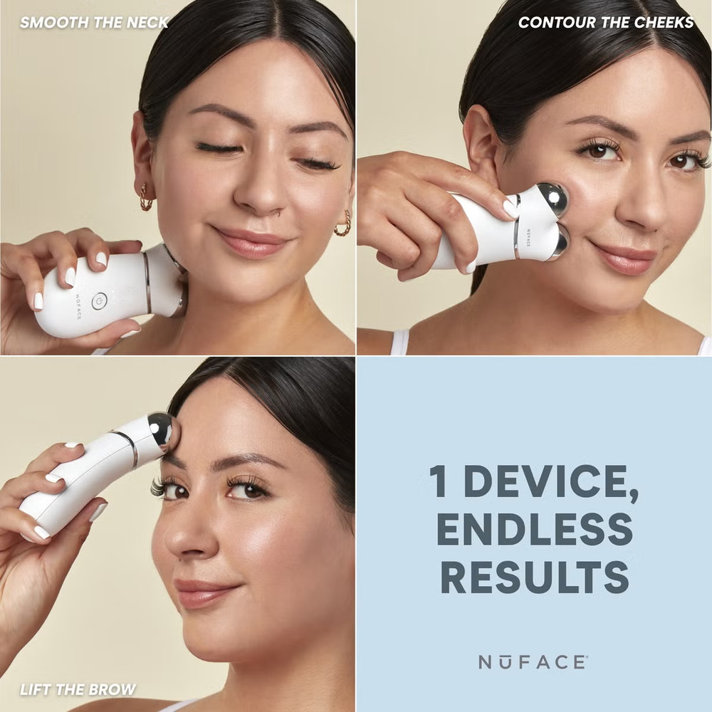 NuFACE TRINITY+ Advance Facial Toning Device + Charging Base