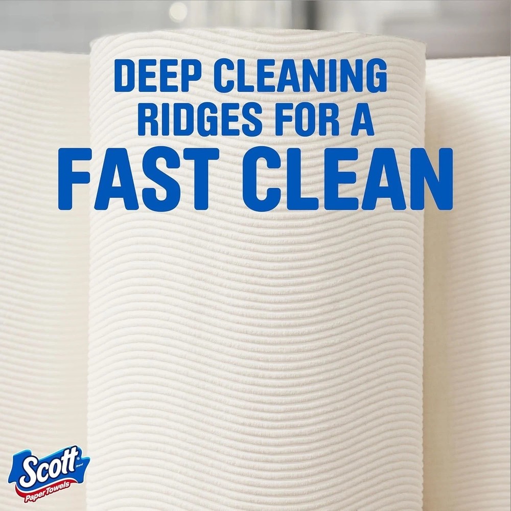 Scott Paper Towels, Choose-A-Sheet,(108 Sheets per Roll)