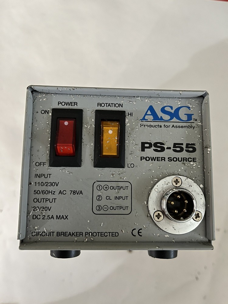 ASG PS-55 POWER SOURCE Used Fast Shipping
