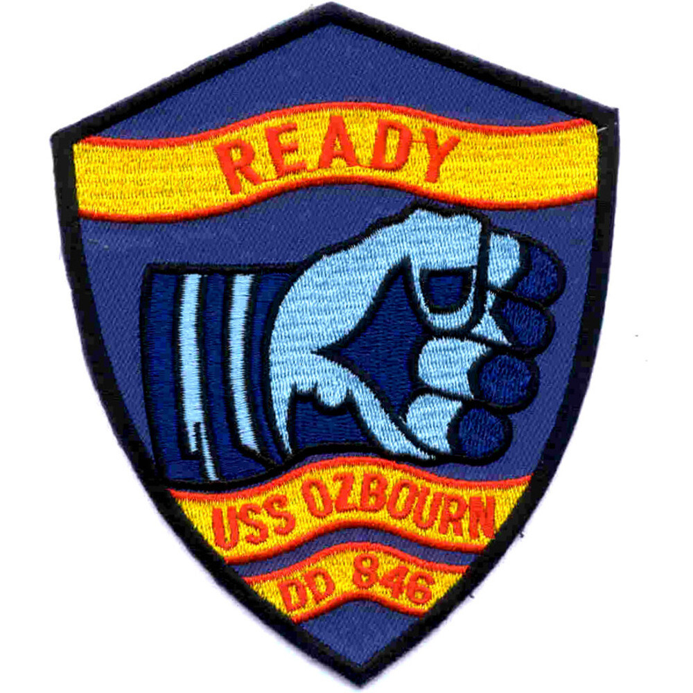 DD-846 USS Ozbourn Patch