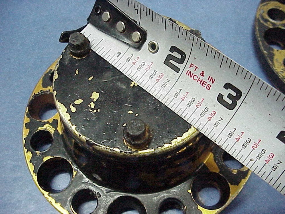 2 Aluminum Wide 5 FLOATING Drive Plates Flanges