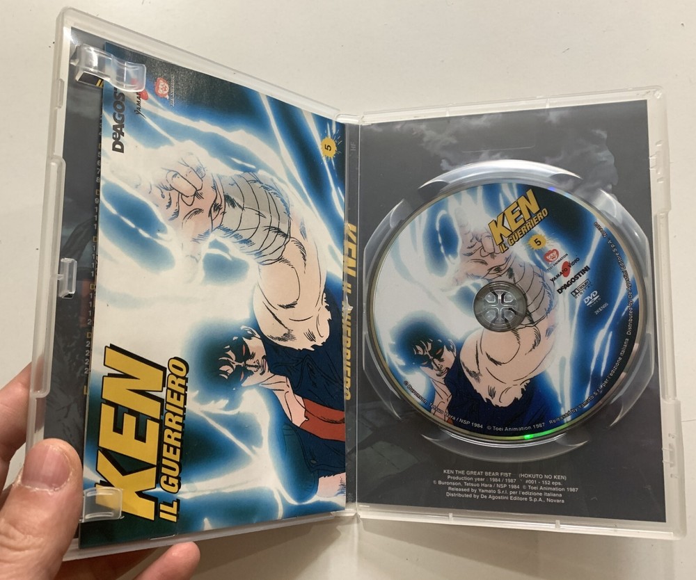 KEN THE WARRIOR N.5 DEAGOSTINI DVD