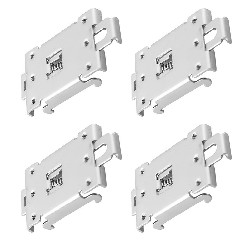 For 35 mm DIN Rail Fixed Clamp Mounting Bracket for Semiconductor Relays