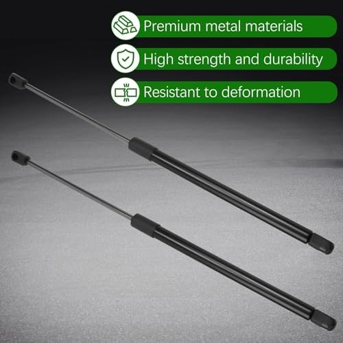 2Pcs 7043889 Front Window Lift Support, Windshield Tipout Gas Shock Strut Fit