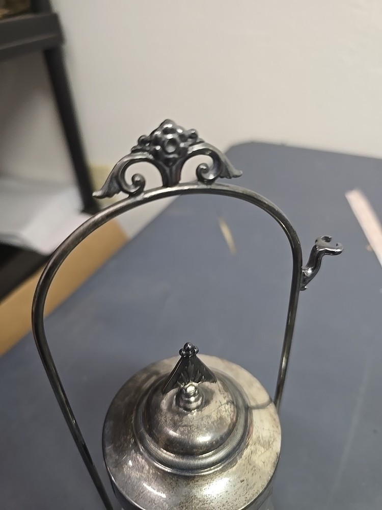 Vintage Silverplate Pickle Castor