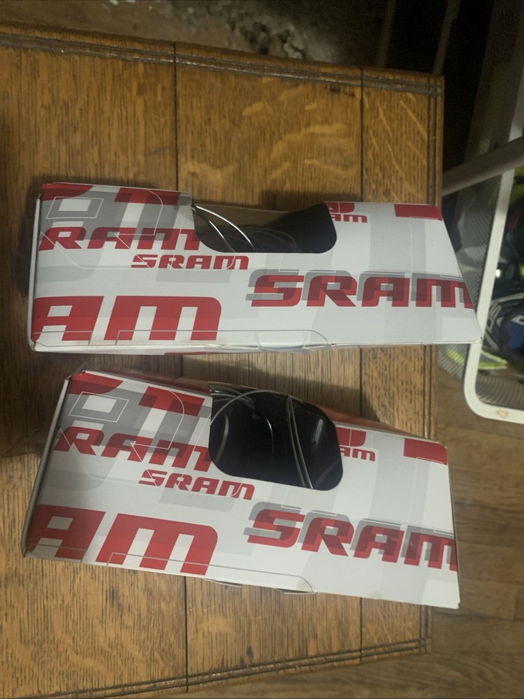 Two Pair SRAM MRX Comp Shifter Set 7 Speed Rear Microfriction Front
