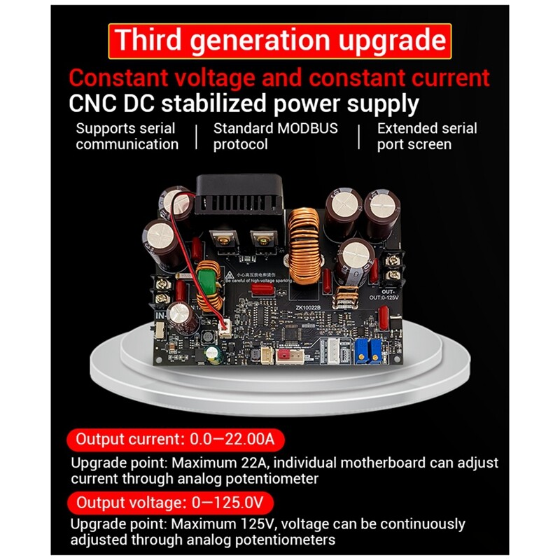 -10022 CNC Step-Down DC Adjustable Controlled Power Supply, Constants4336-