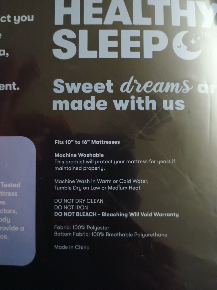 Rest And Protect Mattress Cover Queen Sized