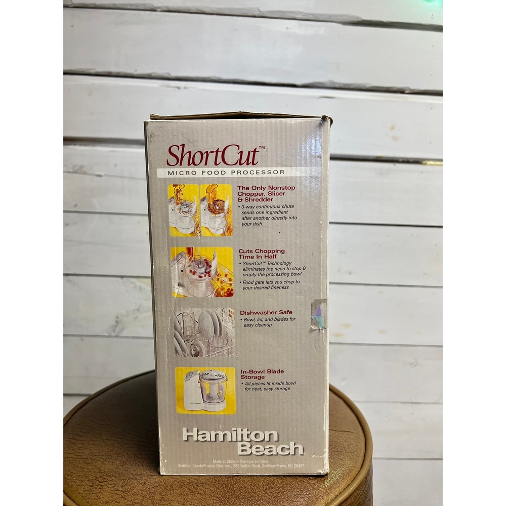 Hamilton Beach ShortCut Micro Food Processor *Untested*