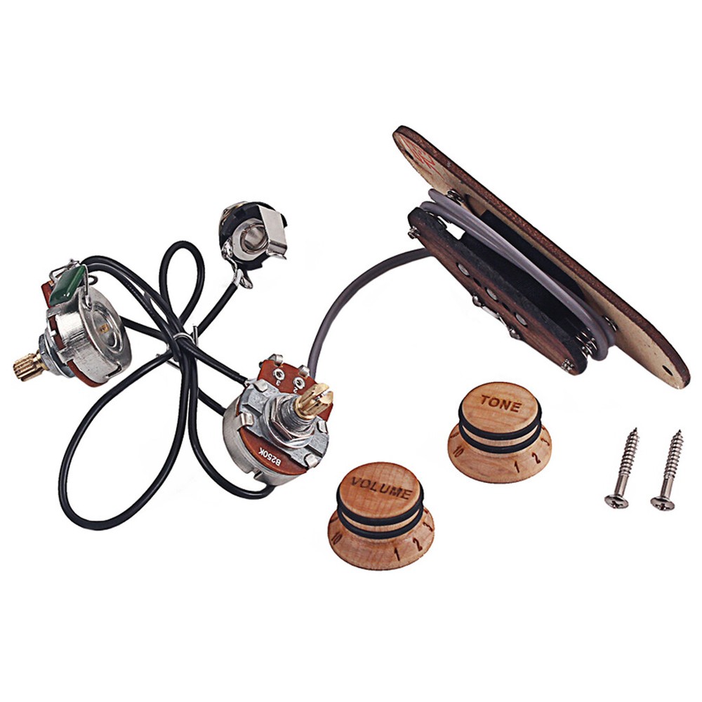 Pickup Pre-  Maple for 3-String  Box Guitar Replacement