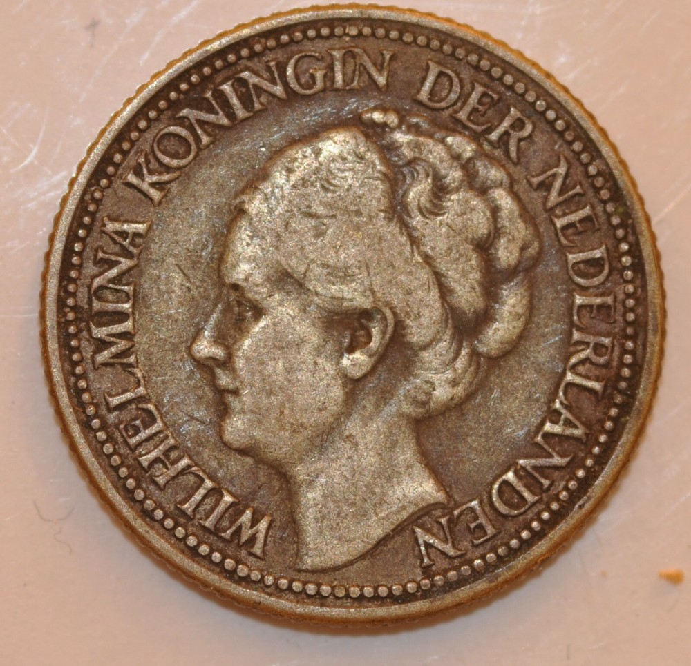 1926  Netherlands Twenty Five Cent