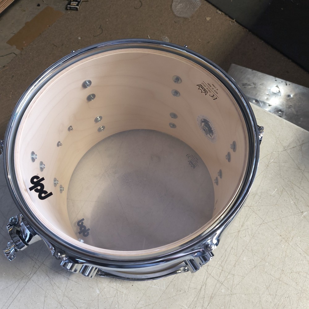 pdp concept maple diameter 12 x 8 deep tom white