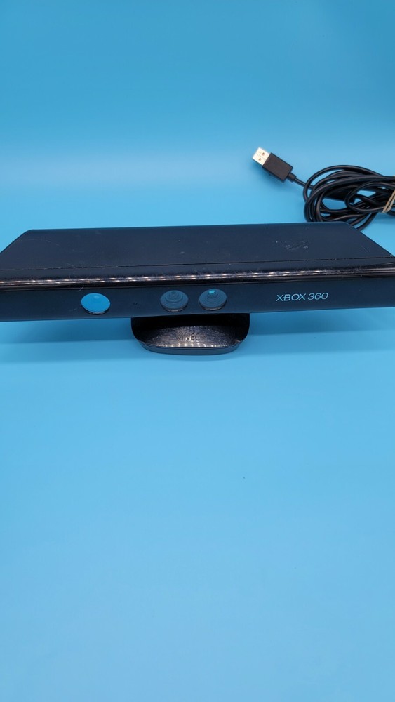 Microsoft Xbox 360 Kinect Sensor Bar With 7 Games Lot Tested