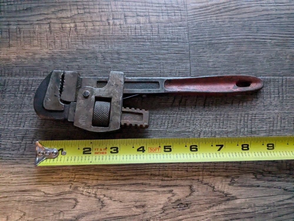 Vintage Pipe Adjustable Wrench #10 Made in Germany