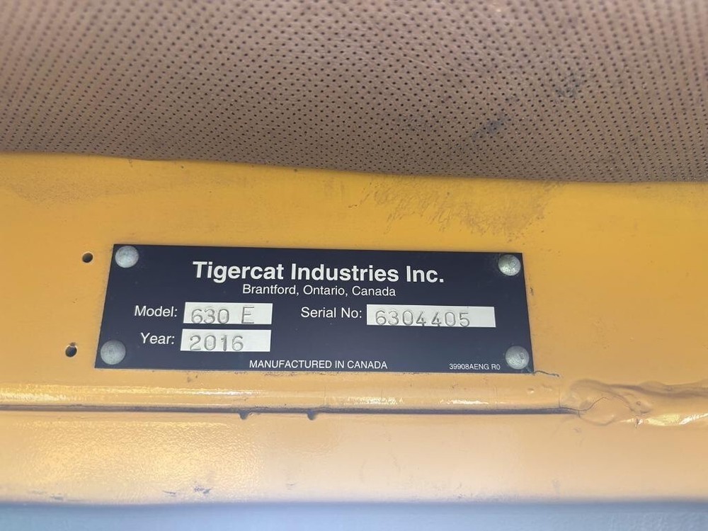 2016 630E Tigercat Skidder