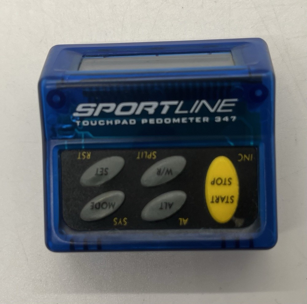 Sportline Touchpad 347 Pedometer Digital Step Counter