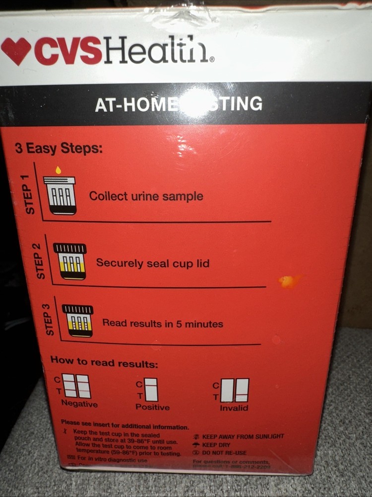 4 Panel Drug Test - NEW UNOPENED BOX