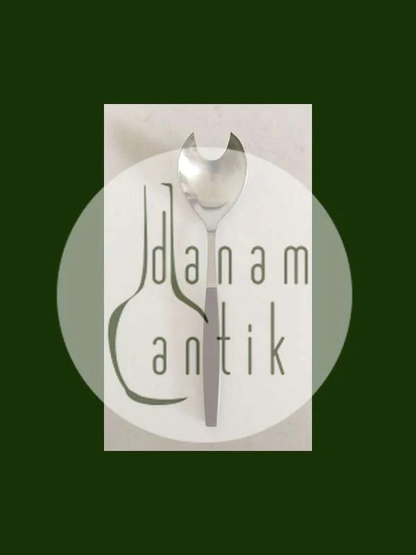 Georg Jensen Strata Brown Serving Fork / Spoon