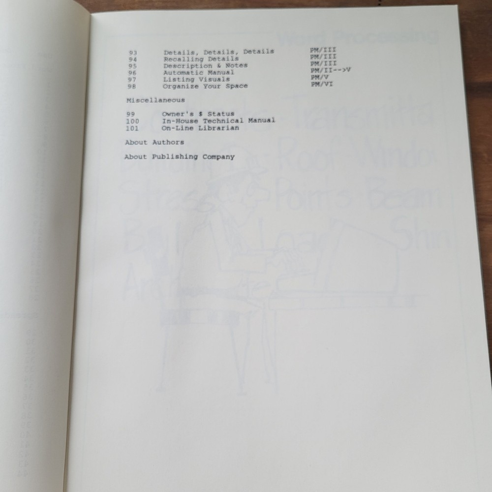 101 Uses For Your A/E Microcomputer By Dan Raker & Rolland Thompson 1986