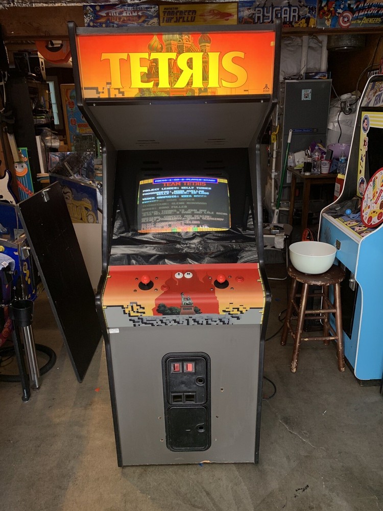 Tetris Arcade Control Panel Overlay 25.5” X 17.75” (cpo)