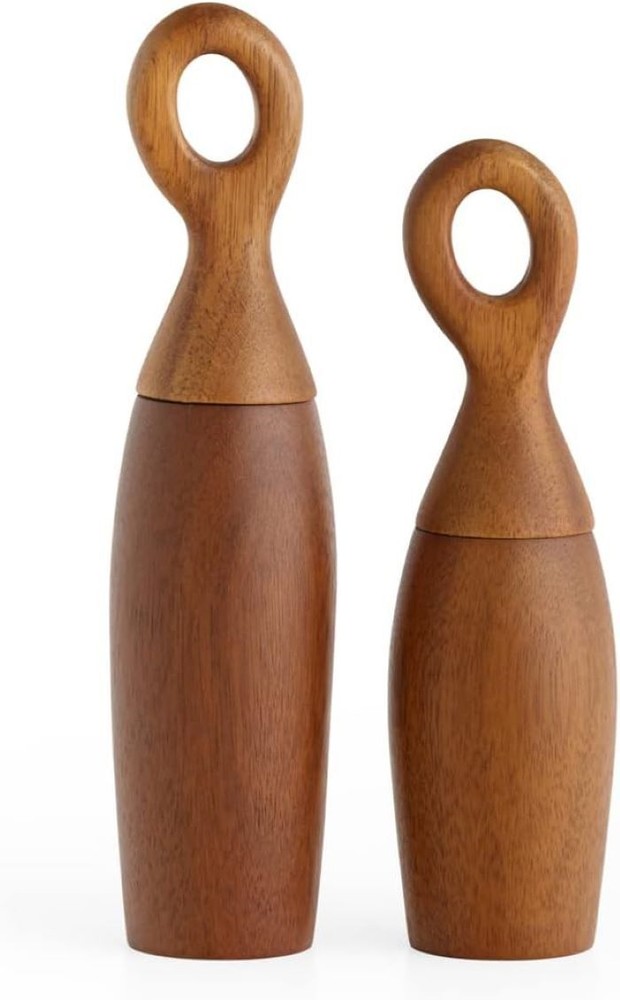 nambe Portables Salt & Pepper Mill - 9 Inch