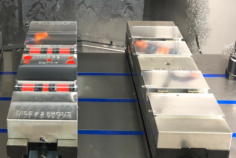 223 Remington Reloading block Tray Loading CNC Made from Solid Billet Aluminum