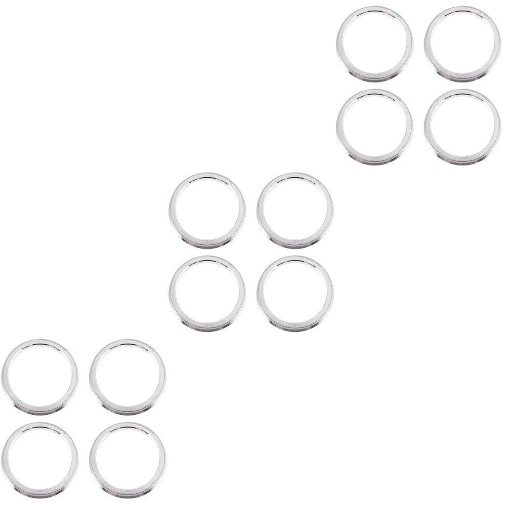 3 Pack Car Exterior Decorations Hub Rings Center Bore Adapter Centric