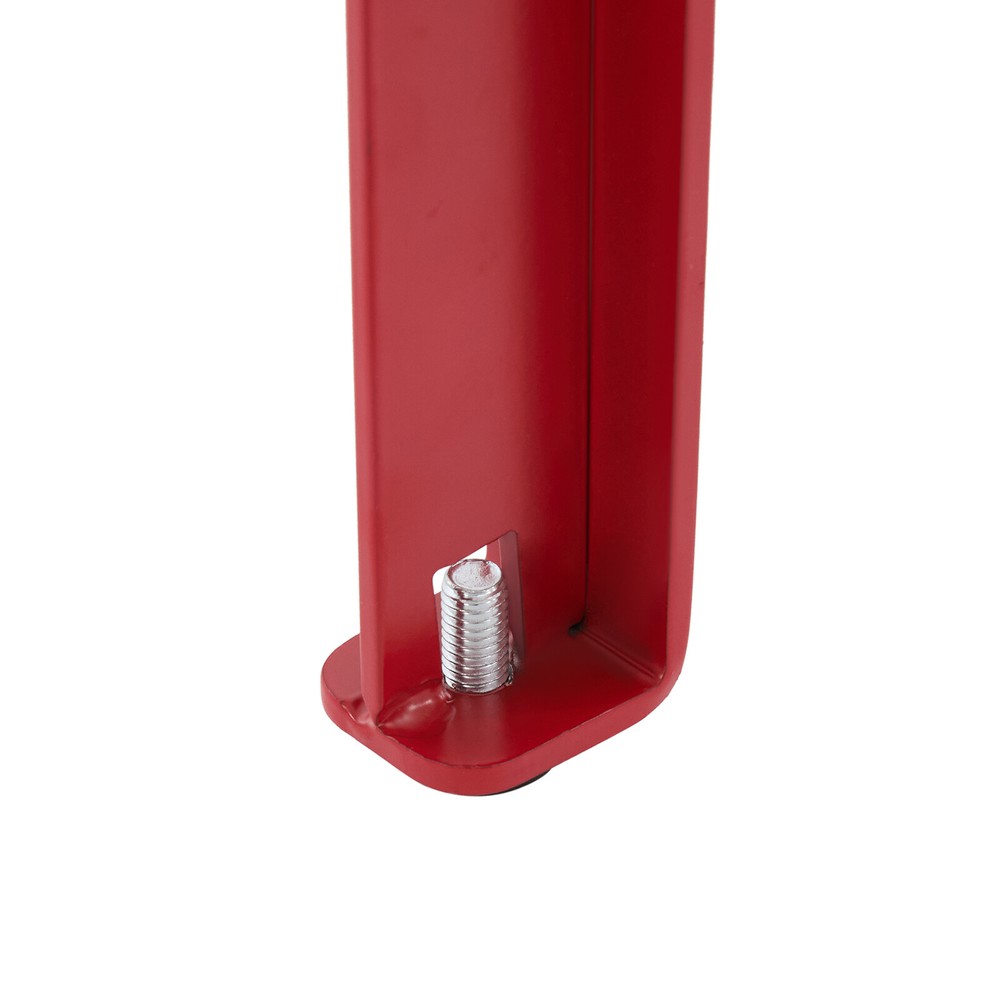 4Pcs Red Adjustable Table Clamp Legs, Sturdy F-Shaped Design