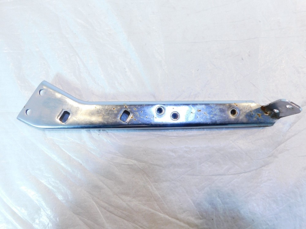 Harley Electra Glide & Road King Chrome Left Saddlebag Rail Support Brackets