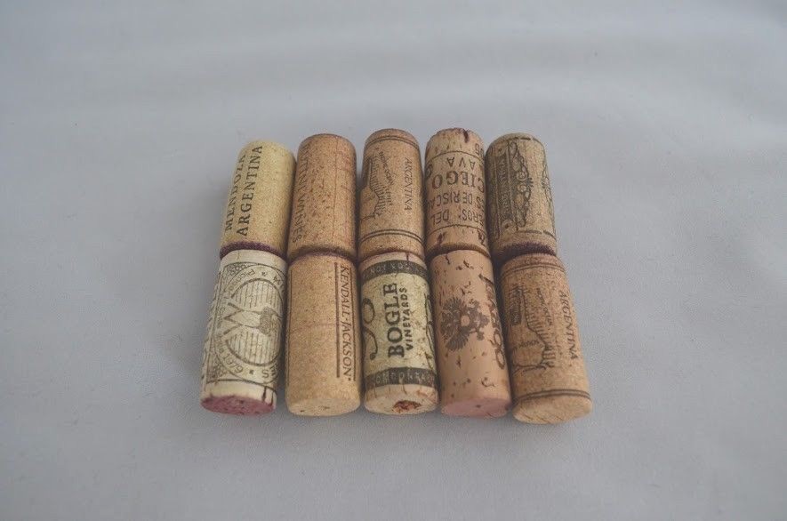 Natural wine corks
