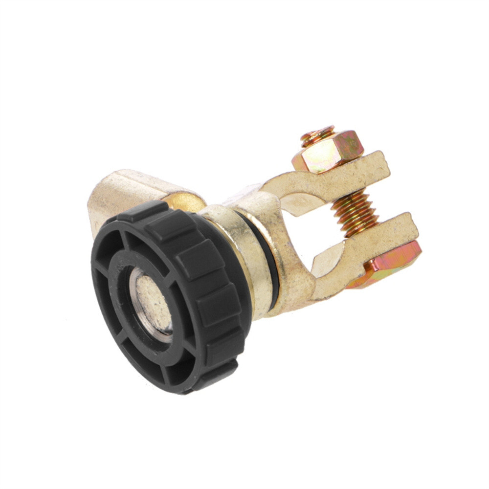Battery Link Terminal Quick Cut-off Disconnect Master Kill Shut Switch For Car