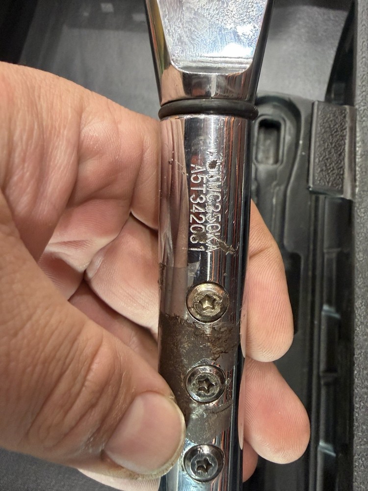 Matco Tools Electronic Torque Wrench 1/2” Drive Fixed Head 25-250ft ETWC250K