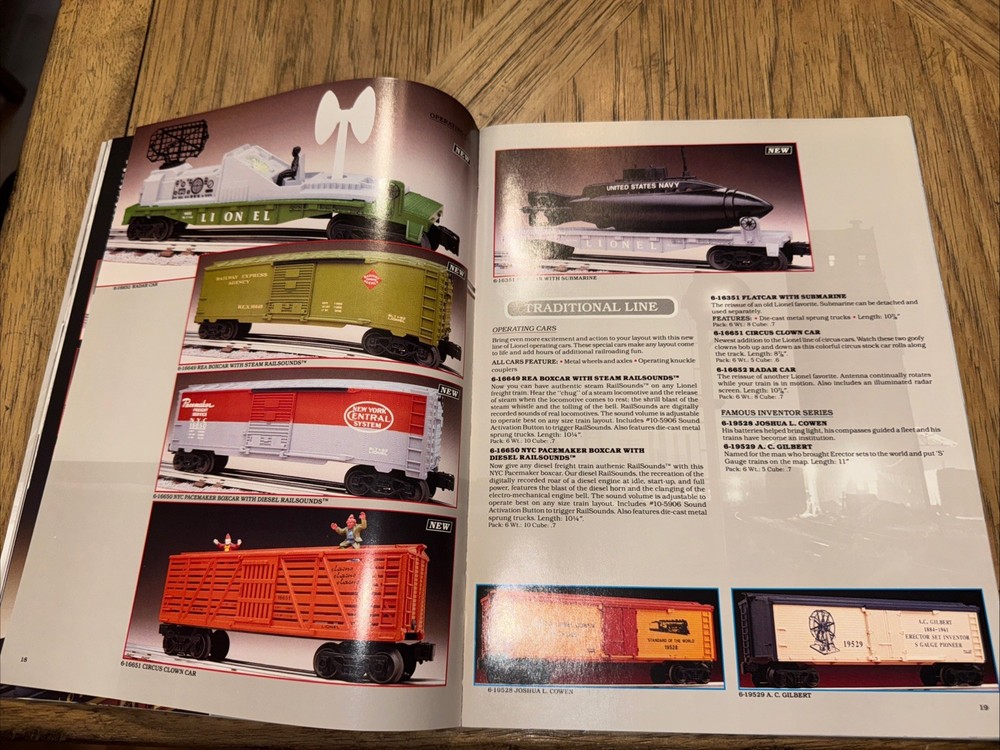 1992 Lionel Trains Catalog-Book Two