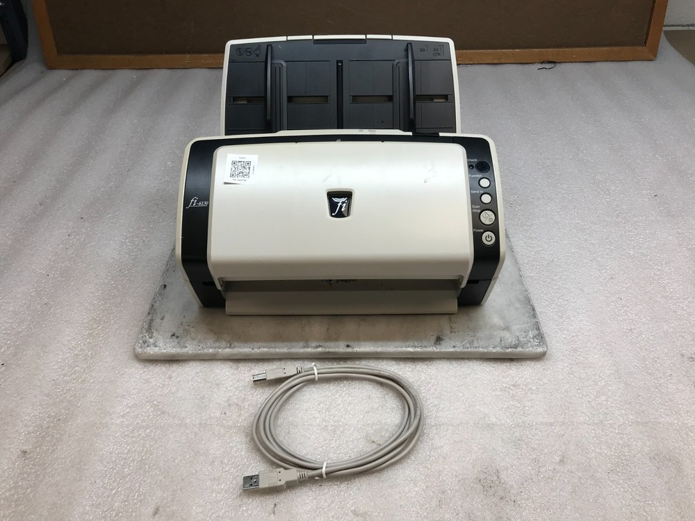 Fujitsu fi-6130 Document Color Scanner USB Inc - No Power Cable