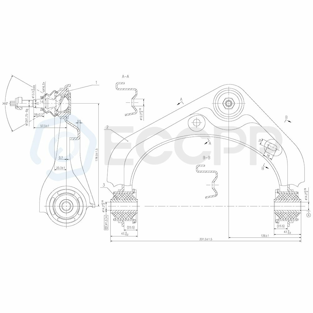 Fits 2006-2010 Ford Explorer 10x Front Upper Control Arms Sway Bars Tie Rod Link