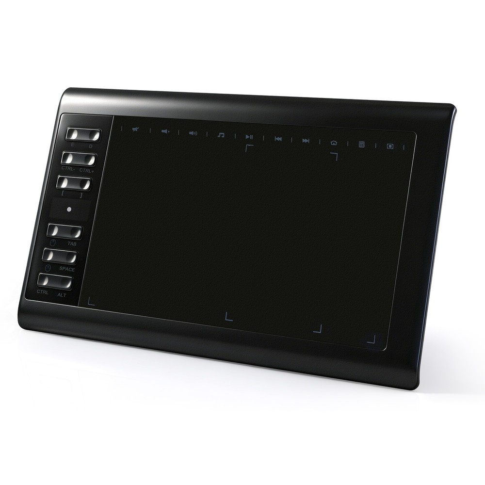 Drawing Tablet Large Area Graphics for Windows/Android/Mac+60°Tilt-Sensitive Pen