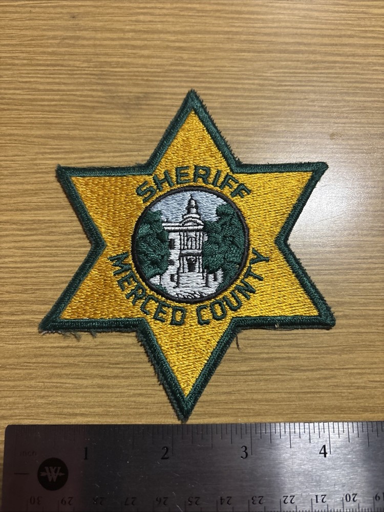 Merced County Ca Sheriff Patch