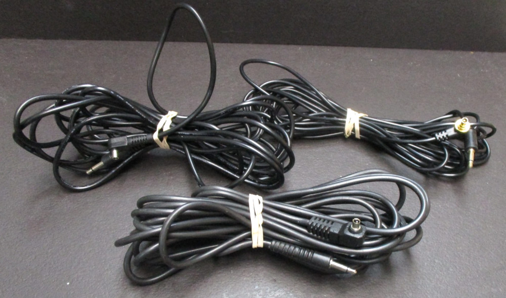 PocketWizard PC Sync Cable  3 cords 16"  EACH 1 LOCKING PC