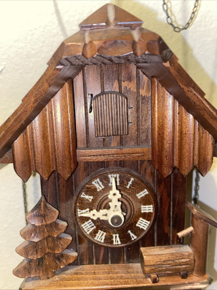 2 Smaller Size Working Coukoo Clocks ( Not Toy Size)