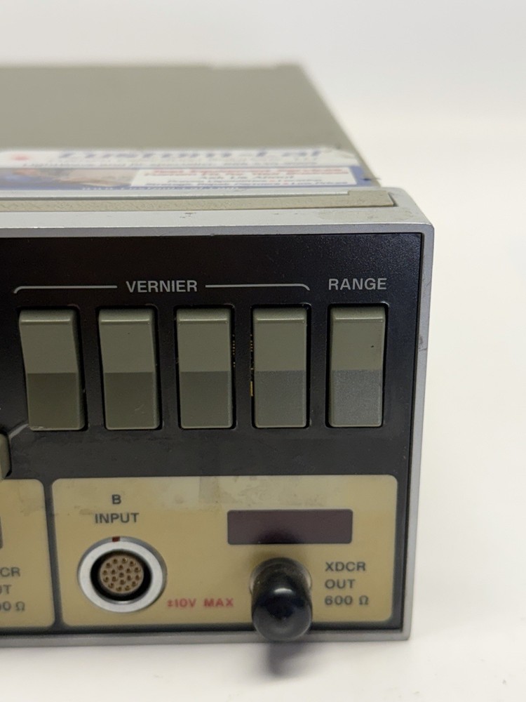 HP 8152A Optical Average Power Meter - Power tested, functions untested