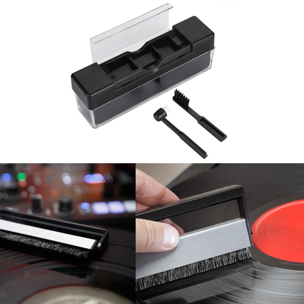 Vinyl Record Player Cleaning Set Soft Brush Lightweight Manual Tools Record