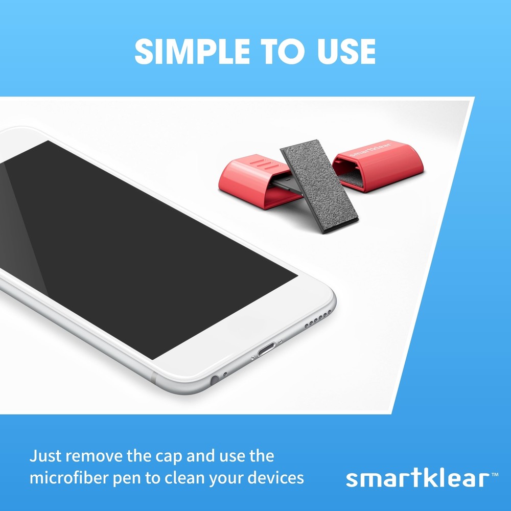 Carbon Klean SmartKlear Smart Phone Screen Cleaner - Efficient and Durable