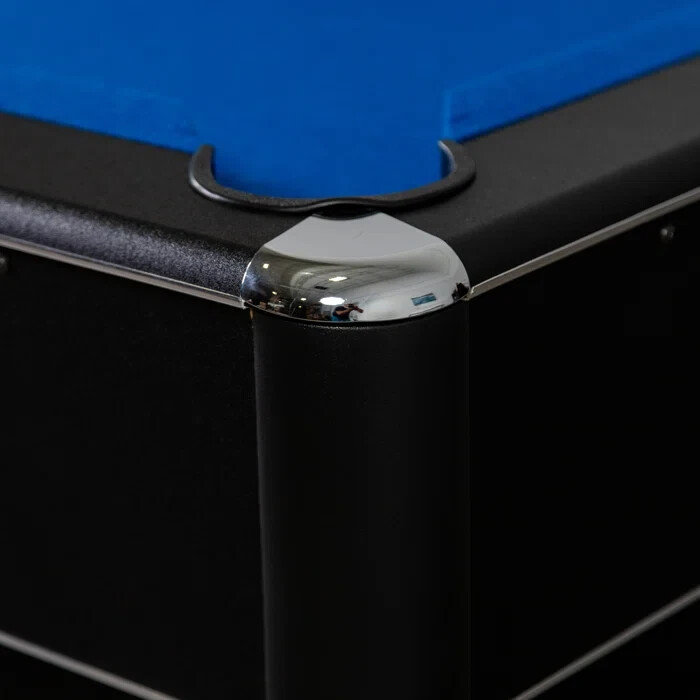 Pool Table (7.3 ft.) (Black/Blue) (Free Shipping)