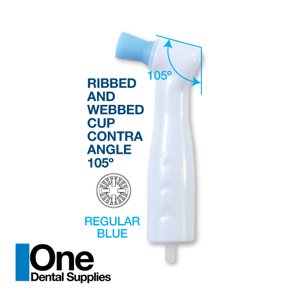 Dental Disposable Prophy Angles Regular Cups105° Latex Free 500's