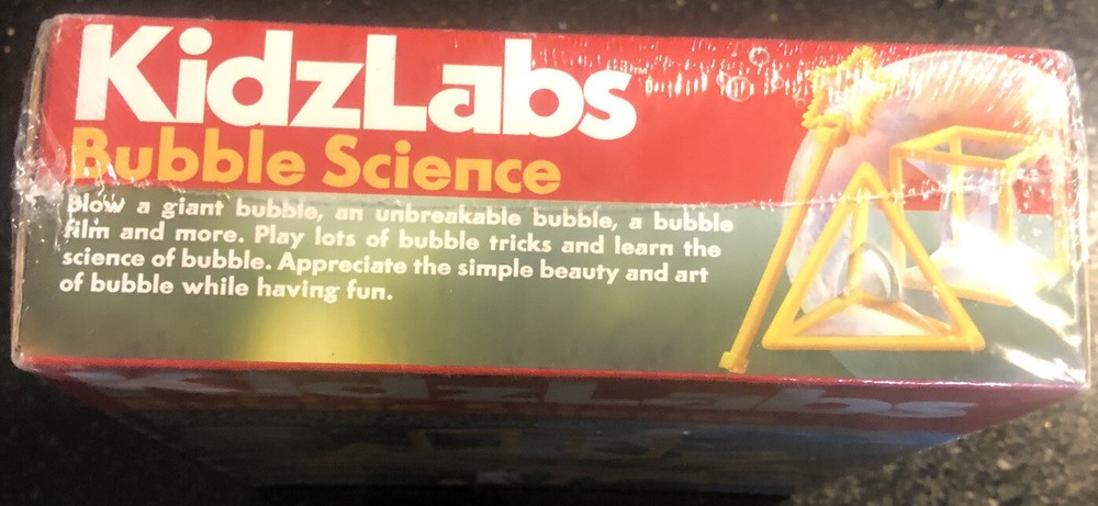 BUBBLE SCIENCE KIT 4M Kidz Labs Educational Sealed